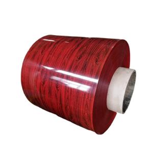 Quality 1.2mm Thickness Imitation Wood Roller Coated Aluminum Coil wholesale