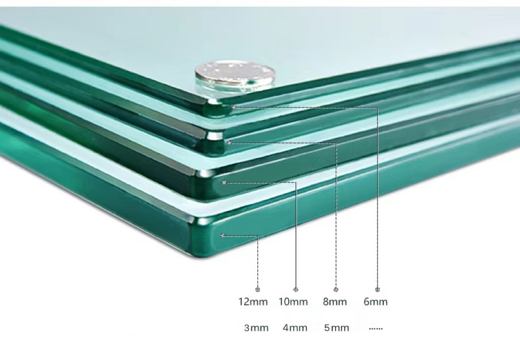 Tempered laminate Ultra Clear Float Glass 4mm 5mm 6mm 8mm 10mm Sheet Price Per M2