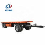 9.00-22.5 Rim and 12R22.5 Tire Farm Flatbed Trailer for 20-40 Tons Farm Tractor