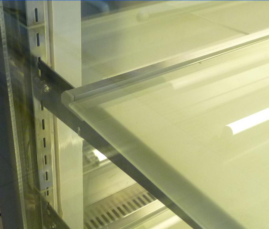 Supermarket Mini Two Layers Cake Display Freezer Dual Temperature For Shop