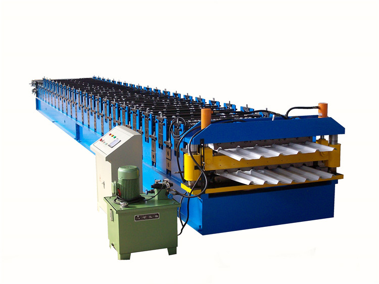 Steel Sheet Double Layer Roll Forming Machine With Water Cooling System