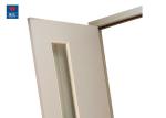 Philippine MDF Perlite Fire Rated Wood Doors With Glass