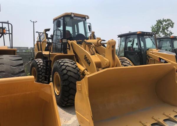 United States CAT 966H Used Cat Wheel Loaders 286 Hp Rated Power 8825*2960