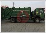 Turbo Chargingwaste Compactor Truck , 12SBM Garbage Truck With Compact