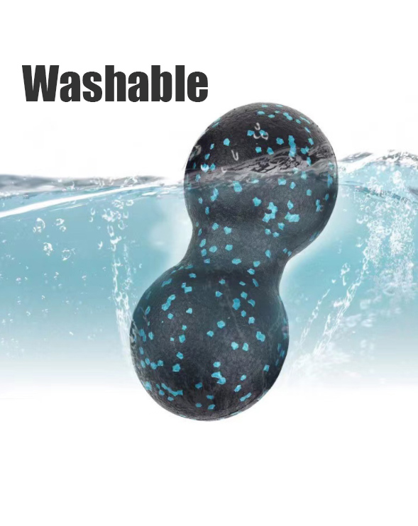 8CM X 16CM Foam Massage Balls Double Ball Foam Roller Pilates Exercises