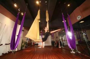 Quality Ningbo Virson Wholesale Yoga nylon hammocks flying aerial yoga hammock wholesale