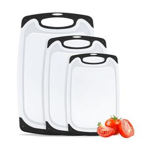 Quality 3 Piece Cutting Board Set PP Dishwasher Safe Chopping Board Household Kitchen Tools wholesale