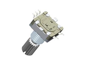 Quality EC11 Incremental Rotary Encoder 10mA 5V DC Metal Shaft 20mm for Automotive electronics wholesale