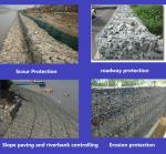 Rockfall Granite Slope Gabion Wall Retaining Walls Blocks 200x100x50 Box Gabion