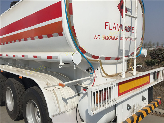 20000 to 60000 Liters Petrol Diesel Crude Oil tanker trailers / Semi Trailer Truck 1 to 9 compartments