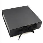 Ribbon Custom Printed Boxes Paperboard Full Color Printing Customized Logo