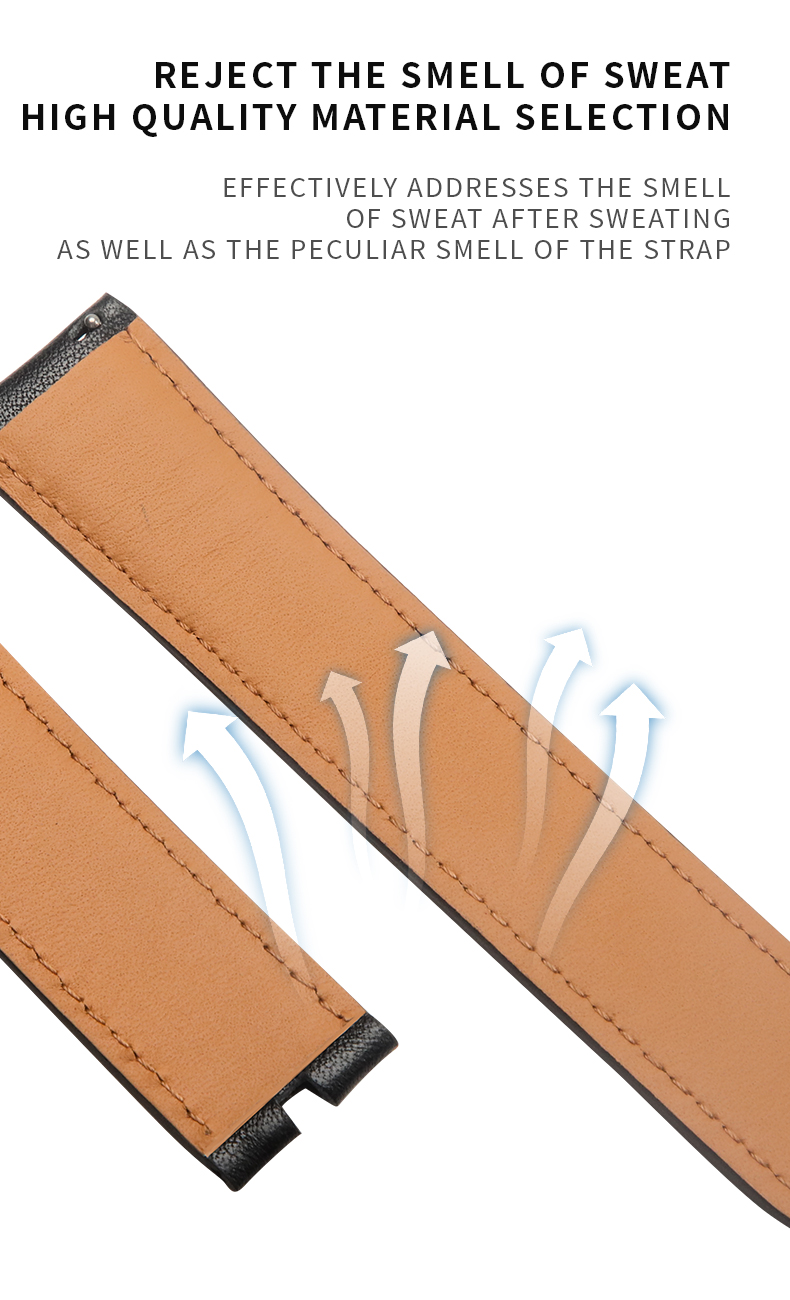 20mm Luxury Leather Watch Band for SamSung GaLaxy Watch 5 100% Professional QC Passed