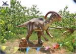 Handmade Eyes Blink Dinosaur Lawn Ornament , Life Size Model Dinosaurs