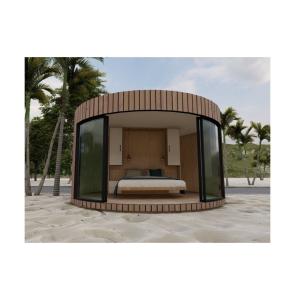 Quality Wooden House with Steel Structure for Carports and Hotels EU Luxury Round Holiday Accommodation Option wholesale