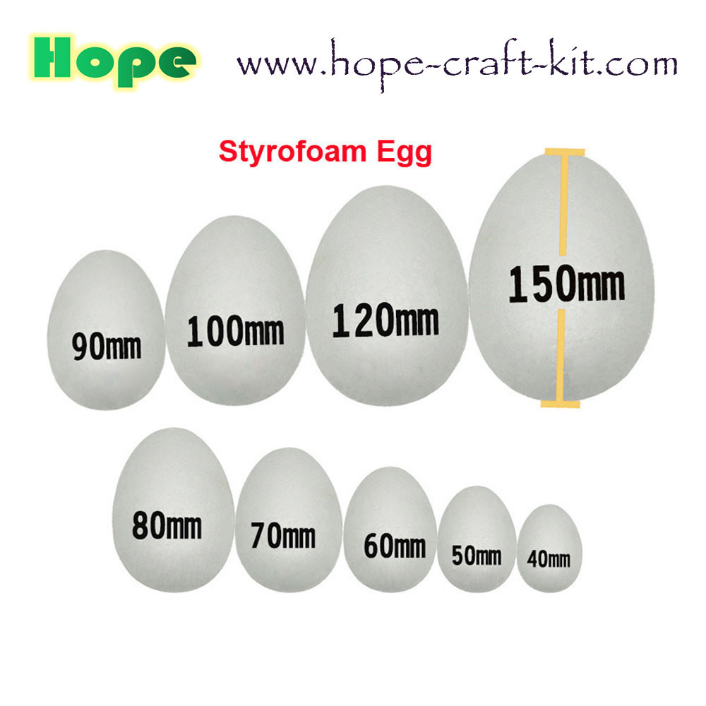 EPS Styrofoam Foam Eggs Stars Styrofoam Animal Fruit for Kids Hobbies DIY Material and Christmas Wedding