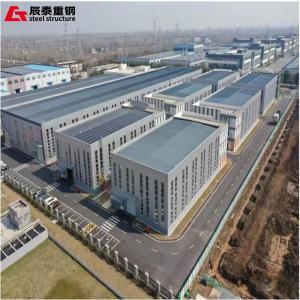 Quality Large Space Steel Frame Structure Building , Prefabricated Commercial Steel Buildings wholesale