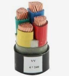 Quality Copper PVC Armored Cable , Insulated Black Power Cable Insulation wholesale