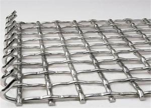 China Stainless Steel Locked Crimped Wire Mesh for Architectural Application on sale