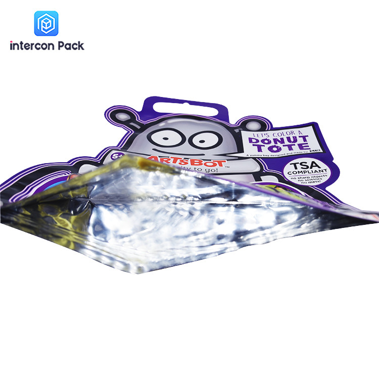 Special Shaped Halloween Candy Gift Bags 0.054mm Eco Friendly Customizable