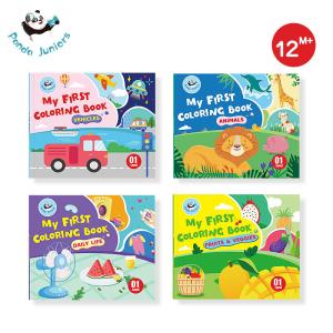 Quality 4 Themes Doodling Coloring Book , Concentration Colouring Books For Kids wholesale