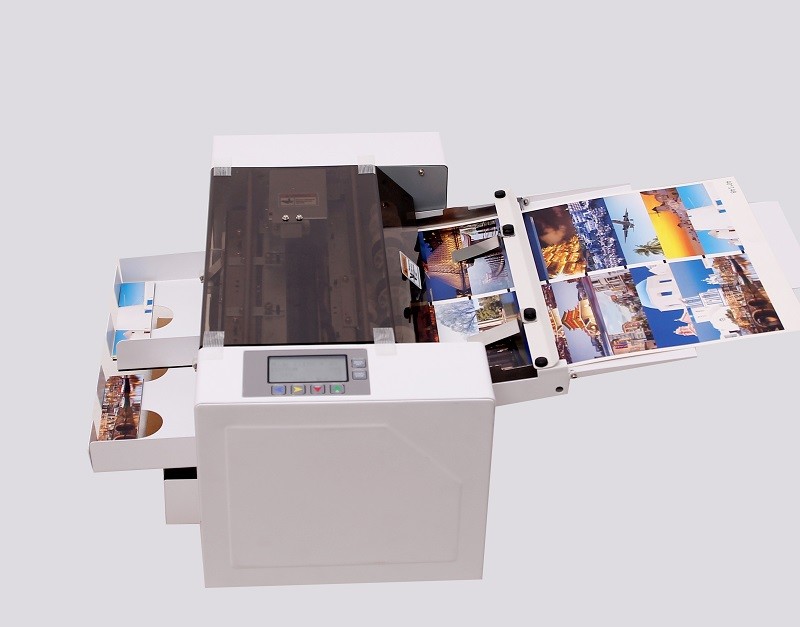 Business Digital Card Cutter Card Slitter Machine Auto Stack Feeding