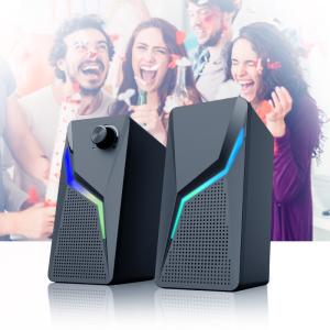 Quality 3.5mm 2X3W 2.0 Computer Speakers wholesale
