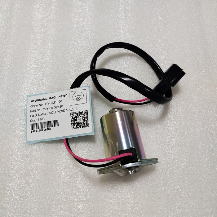 Solenoid Valve 20Y-60-32120 20Y6032120 20Y-60-32121 20Y6032121 209-60-77250 2096077250 For PC200 PC300