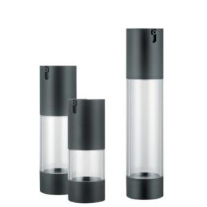 Quality Factory Price Shiny Silver Color 15ml, 30ml, 50ml Skincare Packaging Luxury Airless Bottle 2022 wholesale