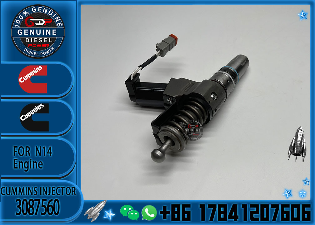 3087733 Diesel Fuel Injector N14 Common rail injector 3087560 3411752 3411765
