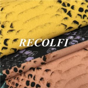 Quality 280GSM Athletic Wear Fabric , Polyester Spandex Fabric For Cute Summer Bathing Suits wholesale