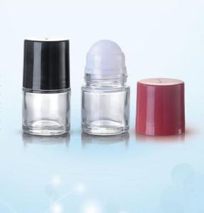Quality Natural 10ml Round Glass Roller Ball Bottles Perfume Oil Containers wholesale