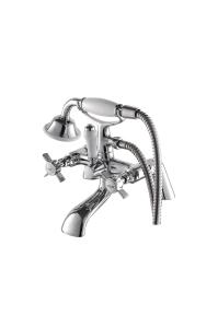 Quality Durable Brass Shower Bath Mixer Tap , Chrome Modern Bathroom Faucets wholesale