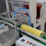 Stainless Steel Cuff Style Packaging Machine for Clothing with POF Film