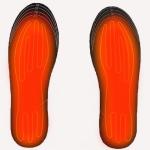 Far Infrared Electric Insoles Foot Warmers Wireless Remote Control 55degree