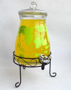 Quality glass juice / beverage dispensers wholesale