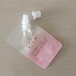 Round Lid Biodegradable Spout Pouch Cosmetic Packaging with Personalized