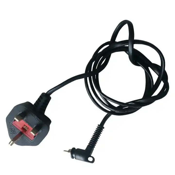 XianD supply long ac UK tv Standard pc 360 Degree long extention Swivel Power lead Cord for Hair dryer Straightener