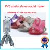 Buy cheap High Heel Footwear Mold Pink Yellow Elegant Crystal Shoe Mould Maker from wholesalers