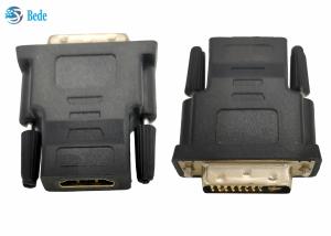 Quality DVI Adapters DVI-D 24+1 Male To HDMI Female Connectors 1688MB/s High Definition wholesale
