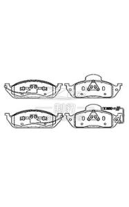 Quality Ceramic 1634200320 Mercedes Benz Brake Pad Mercedes-Benz W163 wholesale