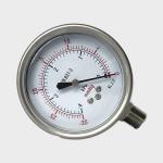 Lower Mount Gas Capsule Pressure Gauge Stainless Steel Material 30mmHg
