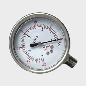 Quality Lower Mount Gas Capsule Pressure Gauge Stainless Steel Material 30mmHg wholesale