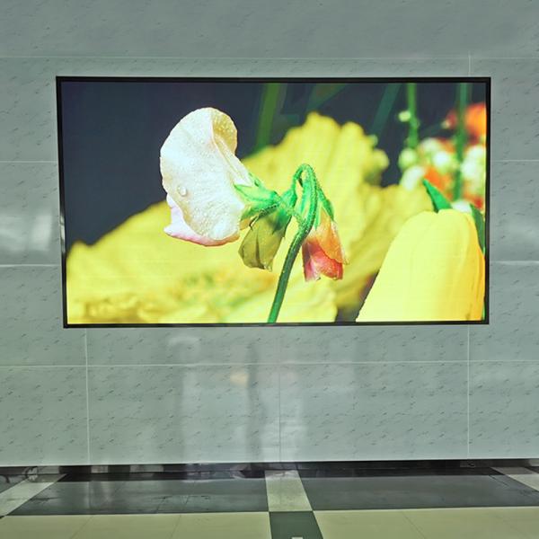 3840HZ Wall Mounted LED Display P1.875 Indoor Full Color Enterprise Conference