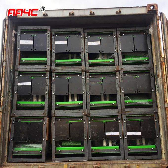 4 Columns Car Vehicle Lift Movable 4 Post Lift 7700lbs With Movable Kit Car Parking Lift Auto Storage System 3.5T