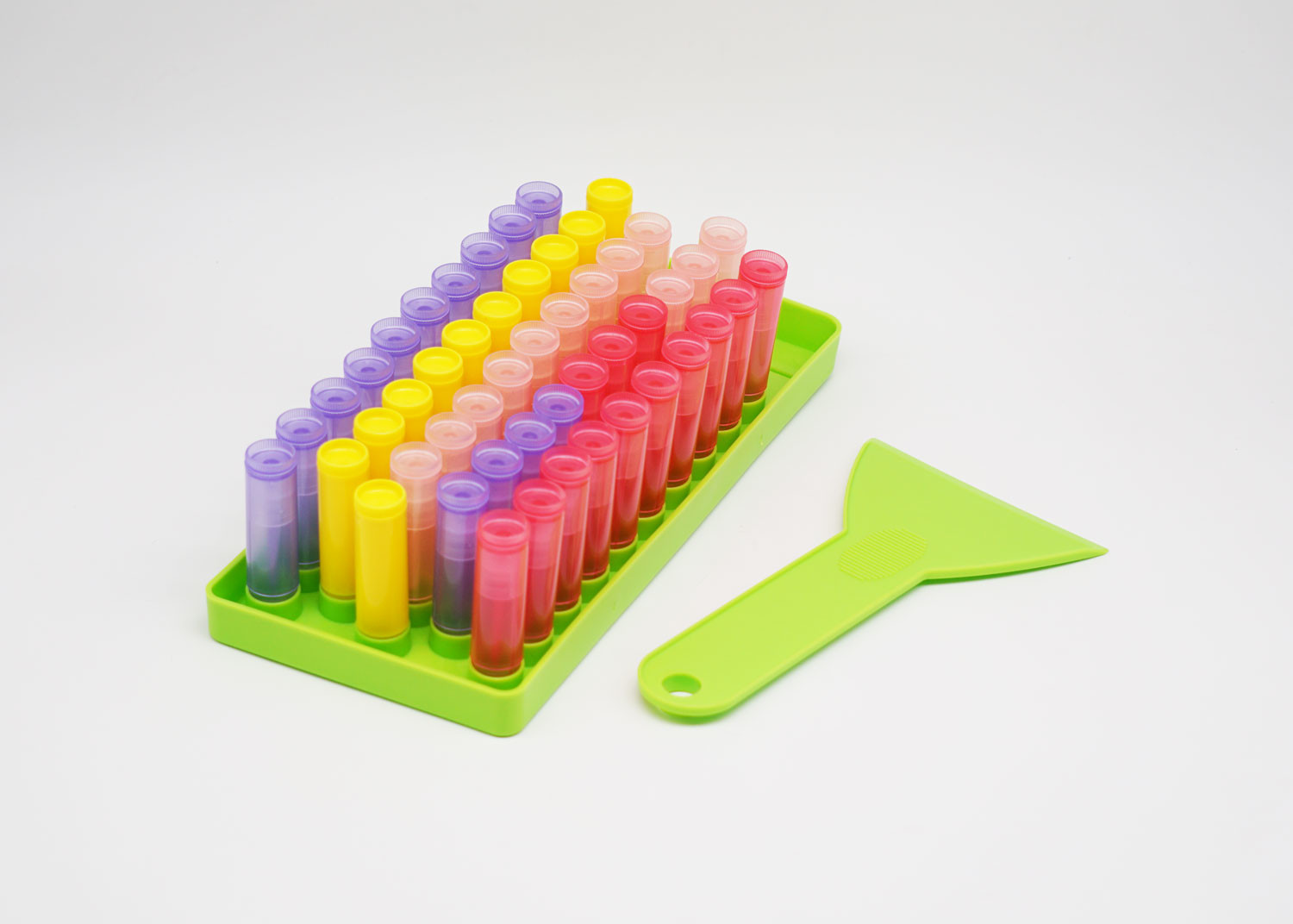 Recyclable PP Clear Chapstick Empty Bpa Free Lip Balm Tubes