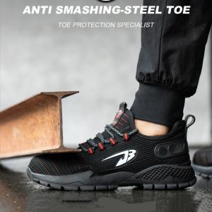 Quality Flying Weaving Light Comfortable Steel Toe Shoes Breathable wholesale