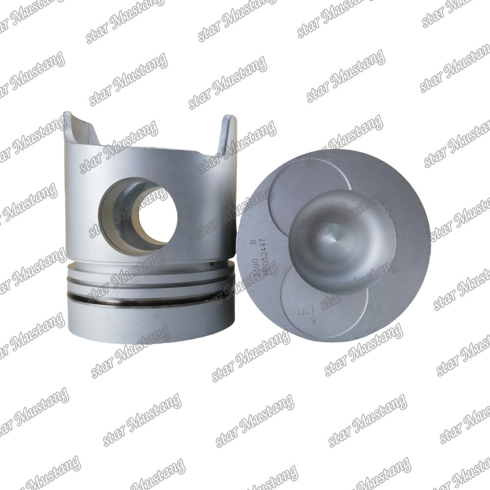 6D22 Engine Piston Chamber Size 70mm 3.3kx3x6mm ME052447 For Mitsubishi Engine Spare Parts