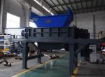 Scrap Metal Double Shaft Shredder Metal Shredder PLC Control Metal Recycling