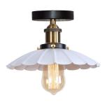 Iron Pendant Lights Flush Mount Lamp Shade for Kitchen Industrial Pendant Lights
