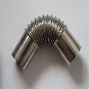 Quality Glossy Stainless Steel Sanitary Pipe Fittings , 90 Degree Steel Pipe Elbow wholesale